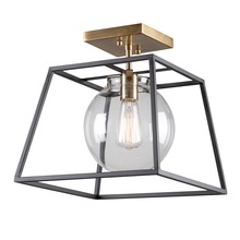 Artcraft AC11600VB - Bridegtown 1 Light Semi-Flush Mount