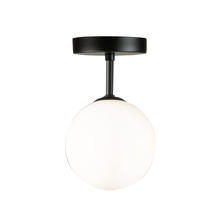Artcraft AC6651BK - Comet 1 Light Semi Flushmount
