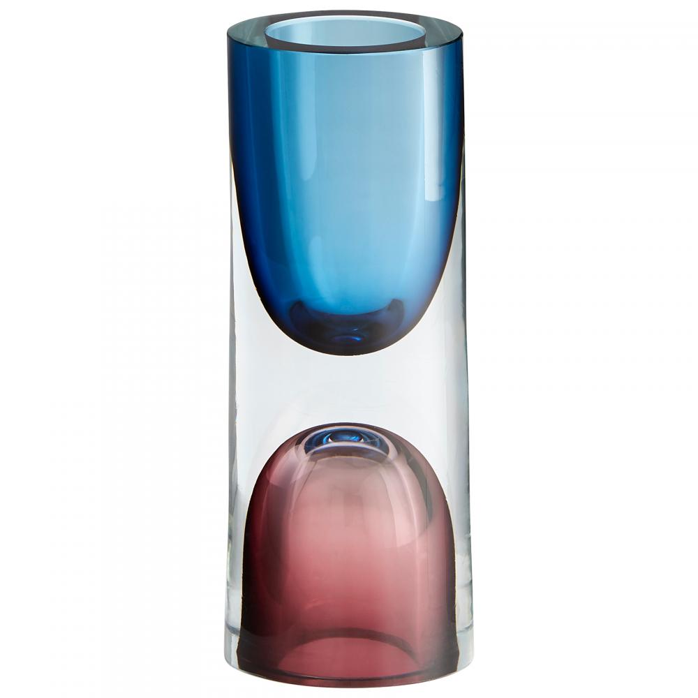 Majeure Vase Purple And Blue - Medium