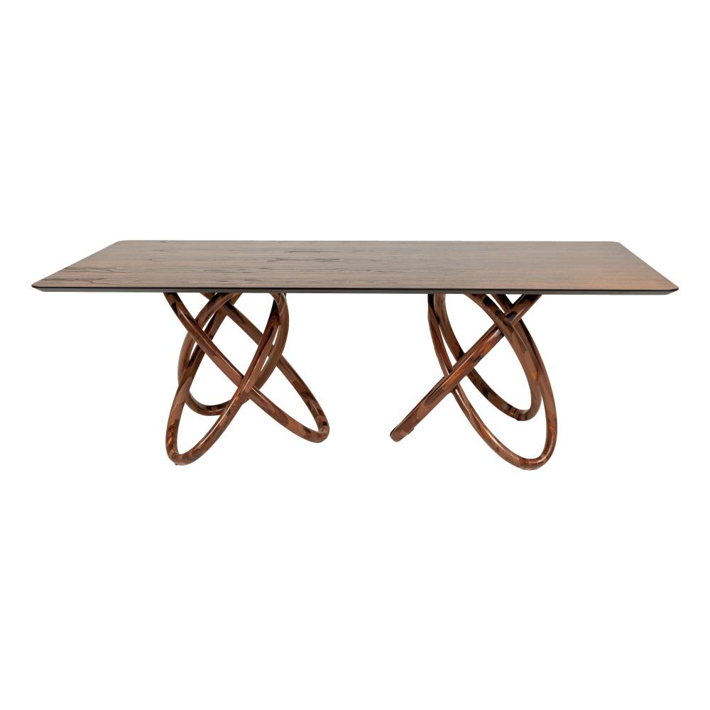 Elo Dining Table|DBrn|Nat