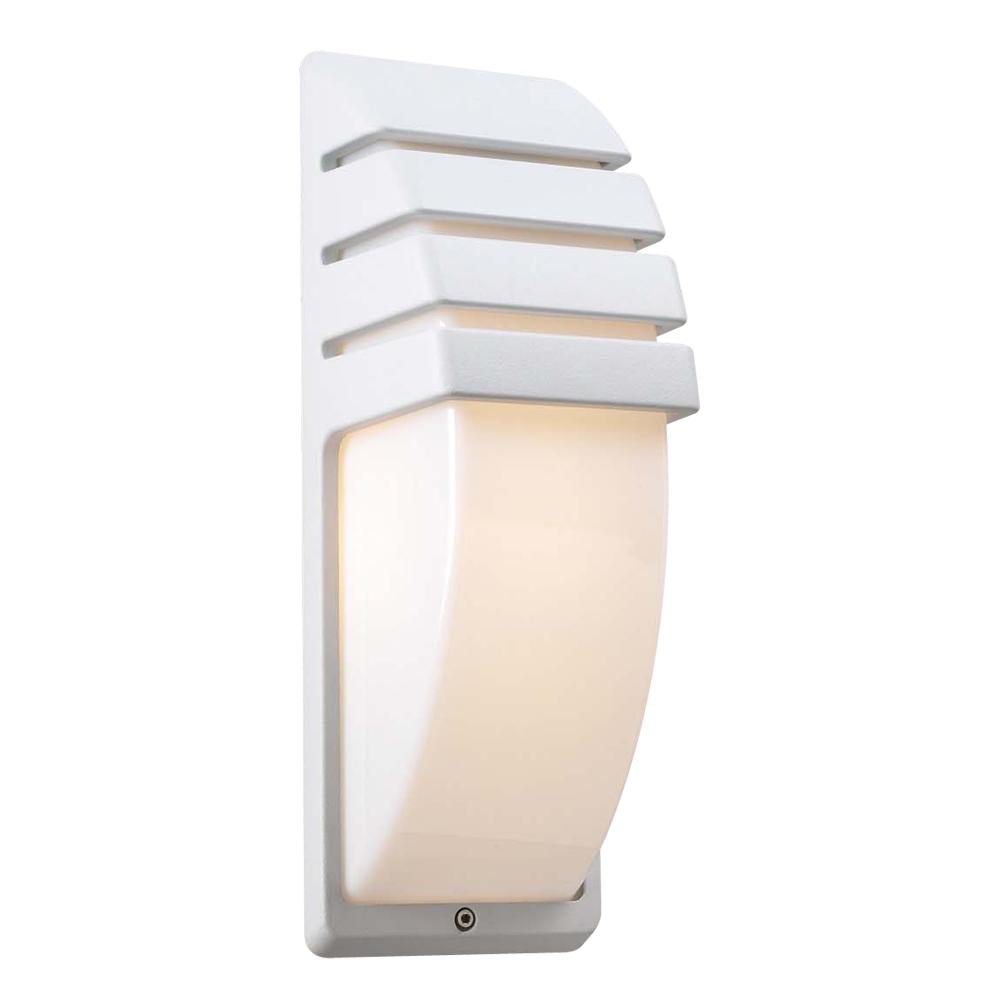 1 Light Outdoor Fixture Synchro Collection 1832 WH