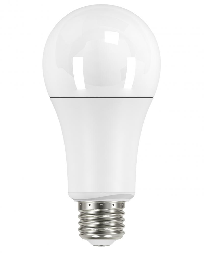 15 watt; A21 LED; 5000K; Medium base; 240' beam spread; 120 volts; 4-pack