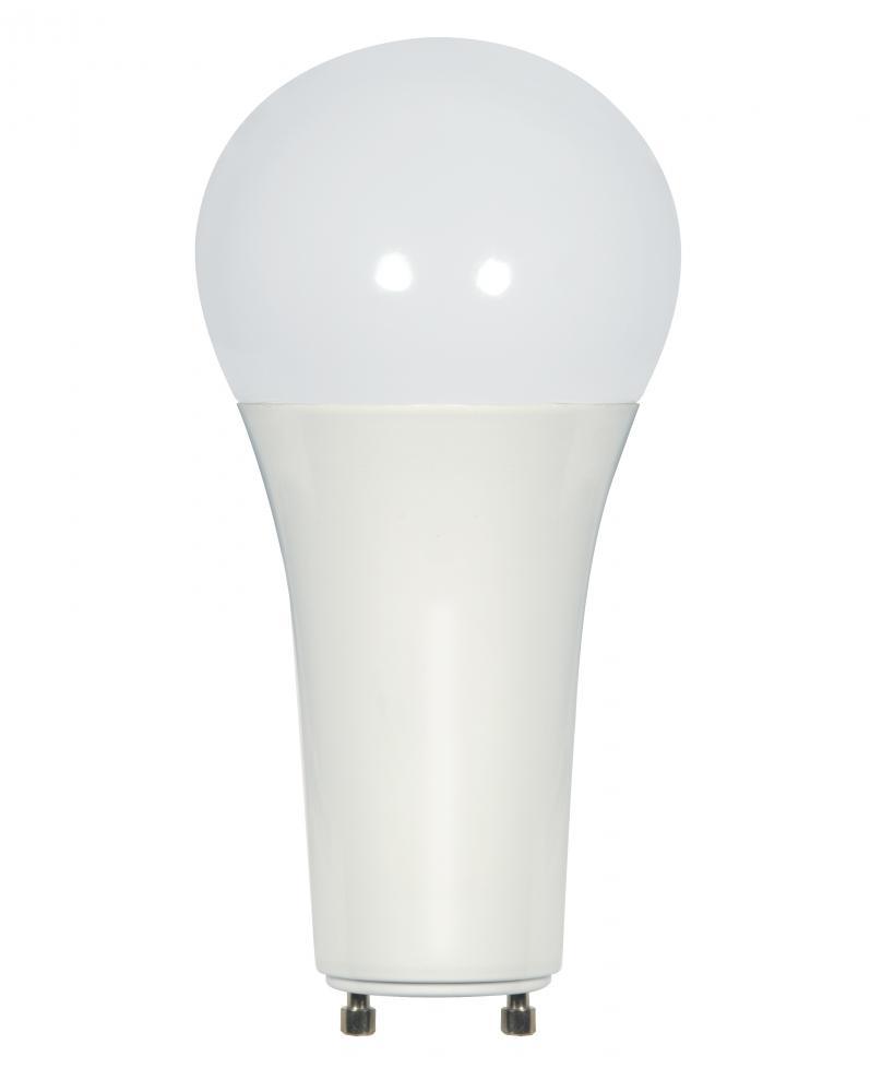 15.5 watt; A21 LED; Frosted; 2700K; GU24 base; 220' beam spread; 120 volts