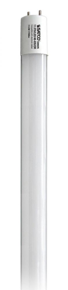 11.5 Watt T8 LED; Medium bi-pin base; 3500K; 50000 Average rated hours; 1700 Lumens