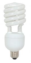 Satco Products Inc. S7423/TF - 32 Watt; Hi-Pro Spiral Compact Fluorescent; 4100K; 85 CRI; Medium base; 277 Volt; Shatter Proof