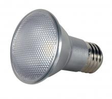 Satco Products Inc. S9404 - 7 Watt PAR20 LED; 5000K; 25 deg. Beam Angle; Medium base; 120 Volt