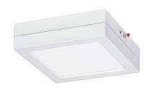 Satco Products Inc. S9658 - Battery Backup Module For Flush Mount LED Fixture; 9" Square; White Finish