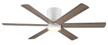 Wind River WR2028MW - Coldwater 52 Inch Indoor/Outdoor Smart Flush Mount Ceiling Fan