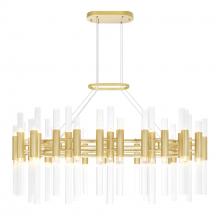 CWI Lighting 1120P39-72-602 - Orgue 72 Light Chandelier With Satin Gold Finish