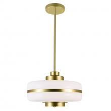 CWI Lighting 1143P12-1-270 - Elementary 1 Light Down Pendant With Pearl Gold Finish