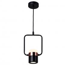 CWI Lighting 1147P6-1-101 - Moxie LED Down Mini Pendant With Black Finish
