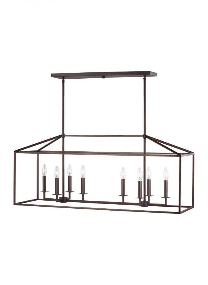 Perryton Eight Light Island Pendant
