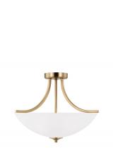 Generation Lighting 7716503EN3-848 - Geary Medium Three Light Semi-Flush Convertible Pendant