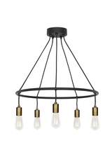 Generation Lighting CH1076BLAB - Tae Tae 5 Chandelier