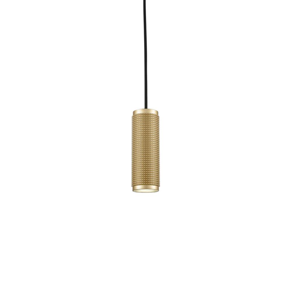 Micro 3-in Gold 1 Light Pendant
