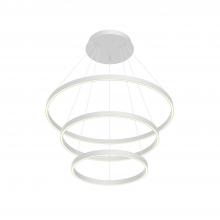 Kuzco Lighting Inc CH87932-WH - Cerchio 32-in White LED Chandeliers
