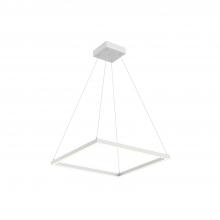 Kuzco Lighting Inc PD88124-WH - Piazza 24-in White LED Pendant