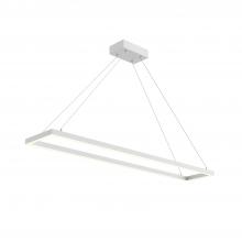 Kuzco Lighting Inc PD88548-WH - Piazza 48-in White LED Pendant