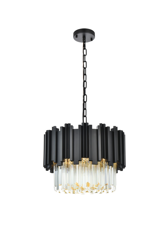 Pendant D16"H14"L3 Black