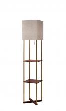 AFJ - Adesso 3183-21 - Harrison Shelf Floor Lamp