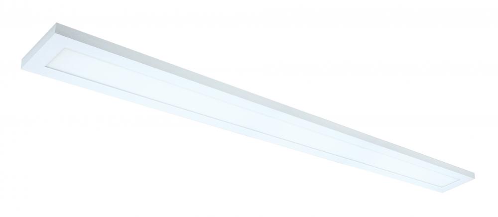 Blink Plus - 40W- 5.5'' x 48'' Surface Mount LED - 5000K - White Finish - 120-277V