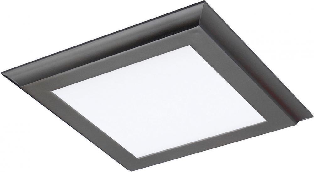 Blink Plus Profile - 18W- 12" x 12" Surface Mount LED - 3000K - Gun Metal Finish - 100-277V