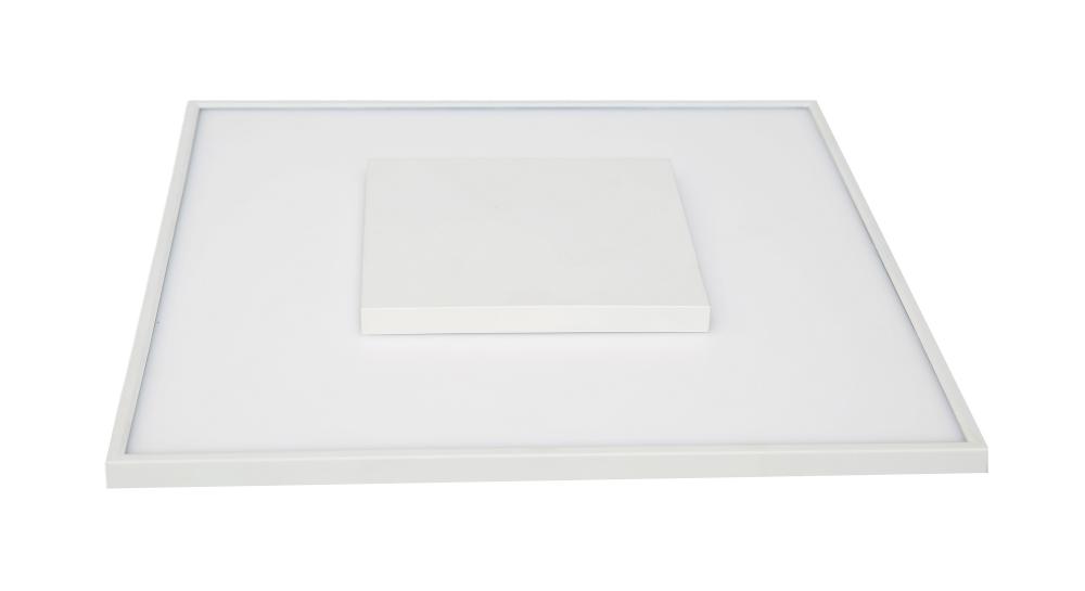 31.5 watt; 17" Flush Mount LED Fixture; Square Shape; White Finish