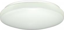 Nuvo 62/746 - 14"- LED Flush with White Acrylic Lens - White Finish - 120V